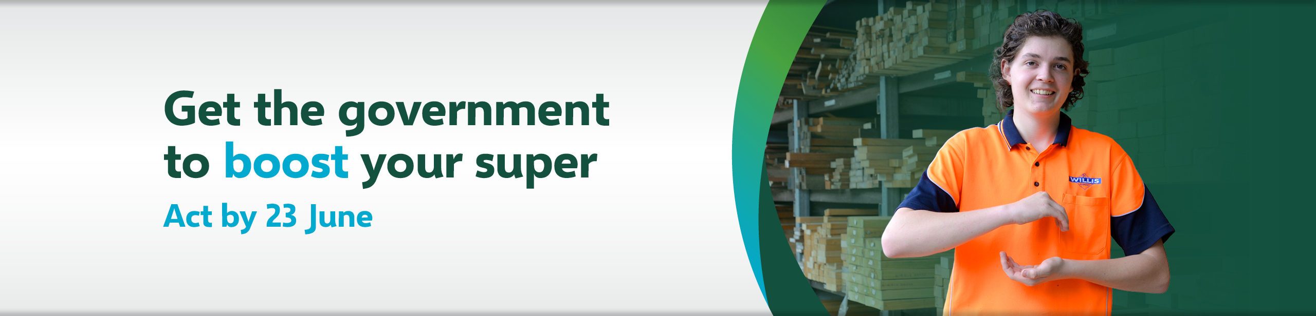 Get the government to boost your super (Super co-contributions). Act by 23 June 2025